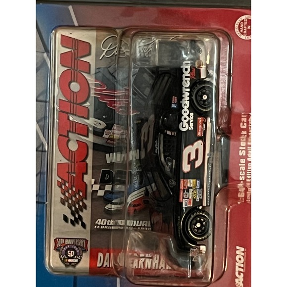 Dale Earnhardt 3 Goodwrench Daytona 500 1998 Monte Carlo Action Racing 1/64 - Picture 2 of 4